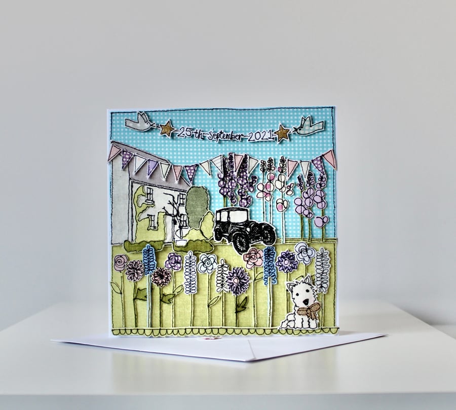 Special Order for A.M. - 'A Special Birthday Card' - Handmade Blank Card