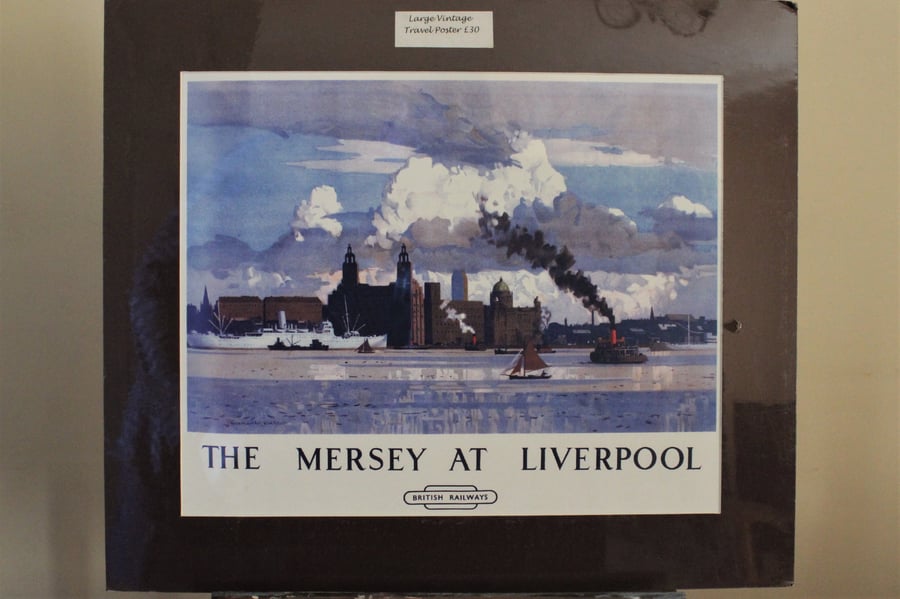 Liverpool Vintage Travel posters A3 size