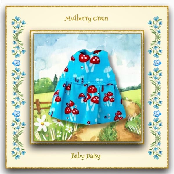 Toadstool Dress for Baby Daisy 
