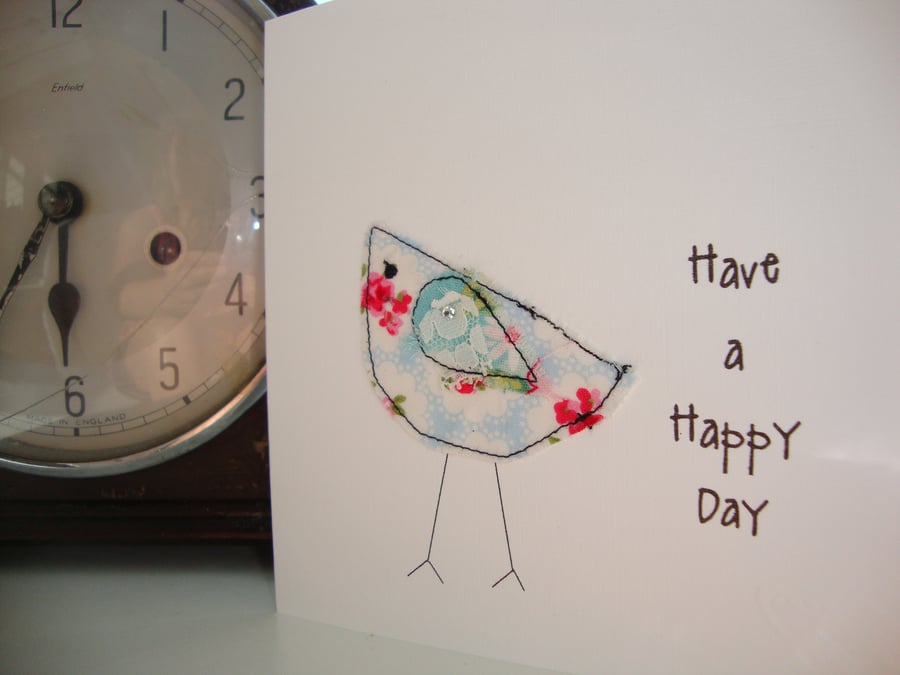 birthday card cheeky bird