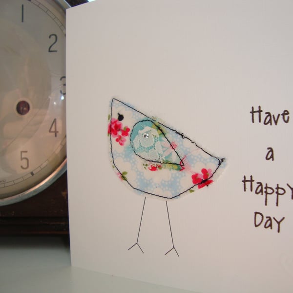 birthday card cheeky bird