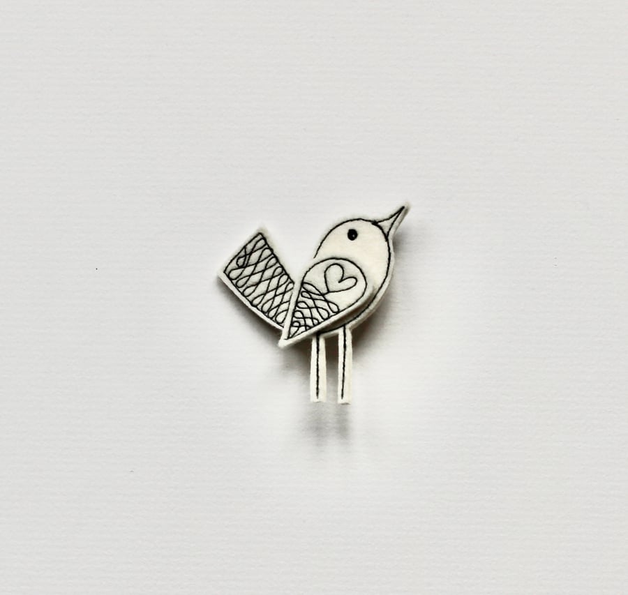 Special Order for Sherry - 'Birdie' Brooch