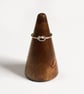 Knot ring, silver ring - Image 1