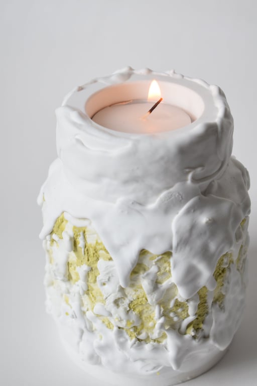 Handmade Tealight Candle Holder