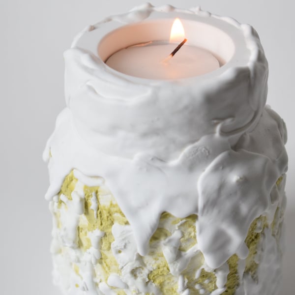 Handmade Tealight Candle Holder