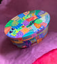 Set of 4 oval, hand painted gift boxes - Image 4