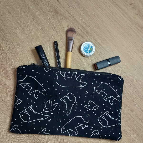 Star bear make up bag 