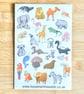 Animal stickers - A Sloth, A Parade and A Stench  - Image 1