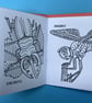 Miniature Creatures Colouring Book - Handmade - Image 9