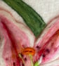 Hand felted Lily Textile Artwork  - Image 3