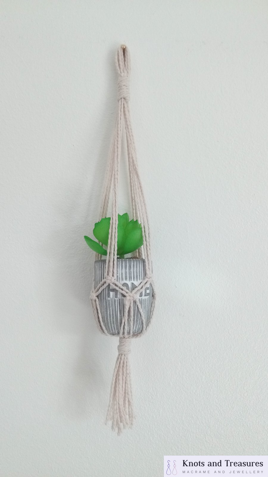 Mini Macrame Plant Holder