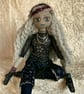 Unique Art Doll - A hippy vibe