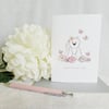 Mother's Day Card - Flower Westie