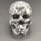 Resin Skull Filled with 1000's of Resistors