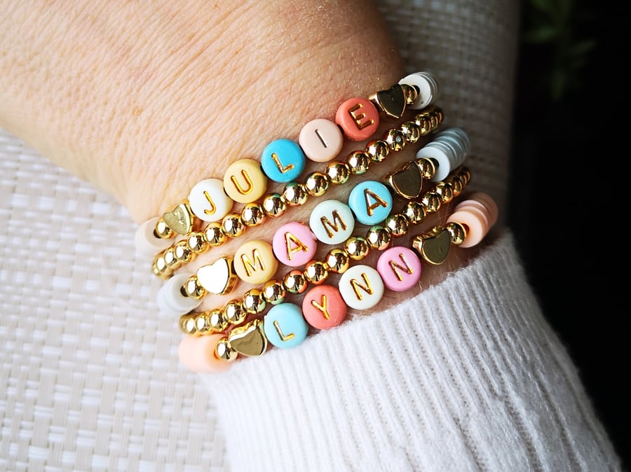 Bracelet heishi deals