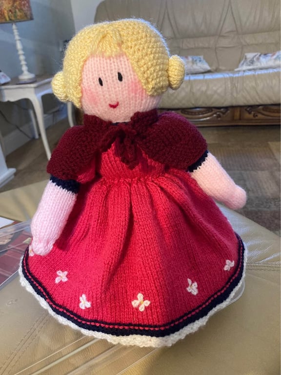 2 in 1 Topsy Turvy Doll - Hand Knitted