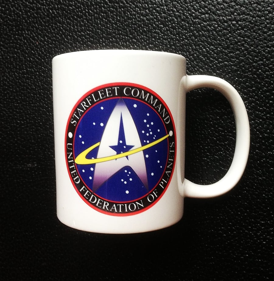 Star Trek Federation Mug with Personalised Name or message