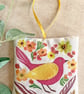 Gift for bird lover, handmade lavender bag, letterbox gift, scented gift - Image 2
