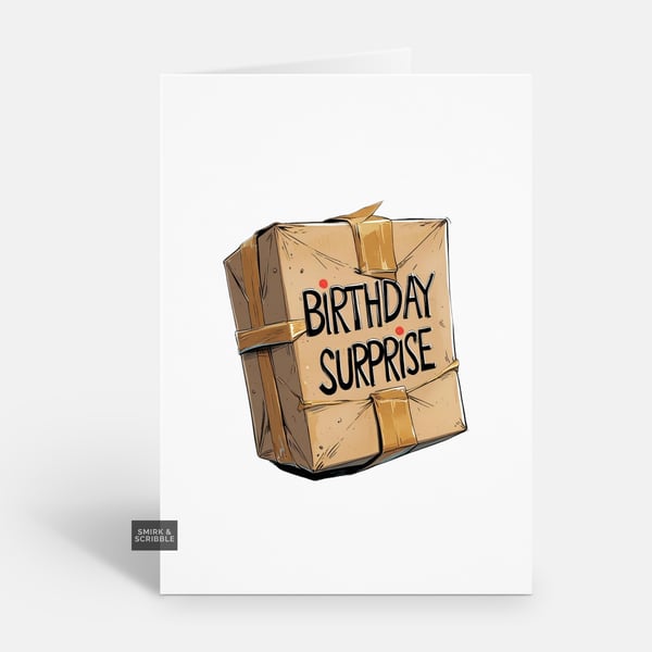 Unique Funny Birthday Card For Him Or Her 