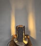 Rustic handcrafted Tree Bark Table Bedside Lamp - Image 3