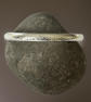 solid Artisanal Sterling Silver Bangle - Image 5