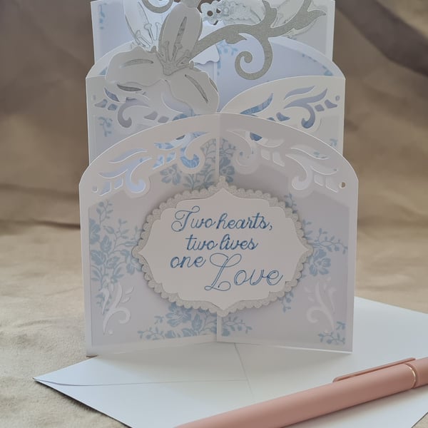Lily Cascade card