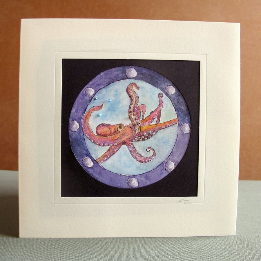 Unique Hand Made Card with Envelope