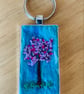 Blossom tree key ring