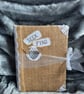 Lovely Hessian and Lace Journal - Image 1
