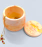 Peach Sunset Star Jewellery Box 8 cm Round Keepsake Pot - Image 4