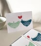 'Lovebirds' anniversary card