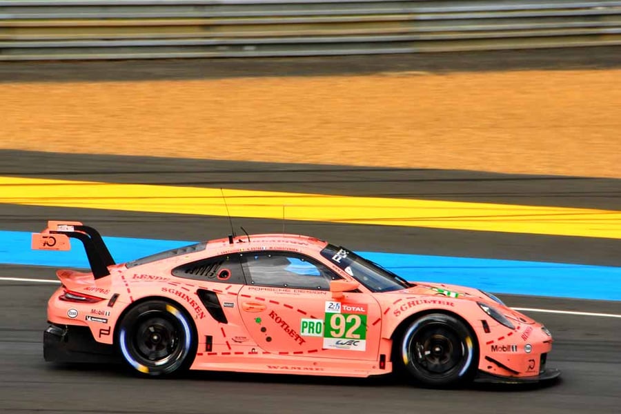 Porsche 911 RSR no92 24 Hours of Le Mans 2018 Photograph Print