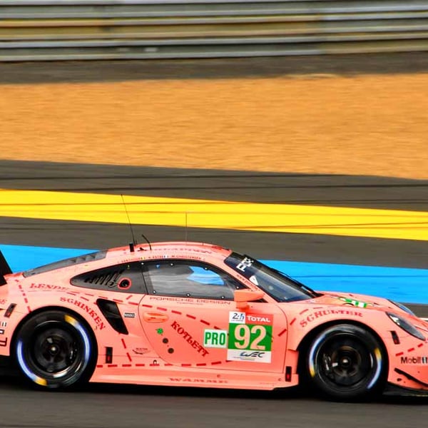 Porsche 911 RSR no92 24 Hours of Le Mans 2018 Photograph Print