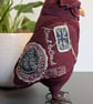 Owl inspired soft sculpture ornament  - Image 3