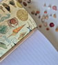 Seaside Journal with shells, crab, starfish, great nature Journal or Sketchbook - Image 8