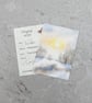 Original Watercolour ACEO Winter - Image 2
