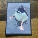 Handmade photo card 'Bottoms Up'