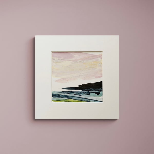 Perfectly Imperfect Original Seascape Painting - Sample 215