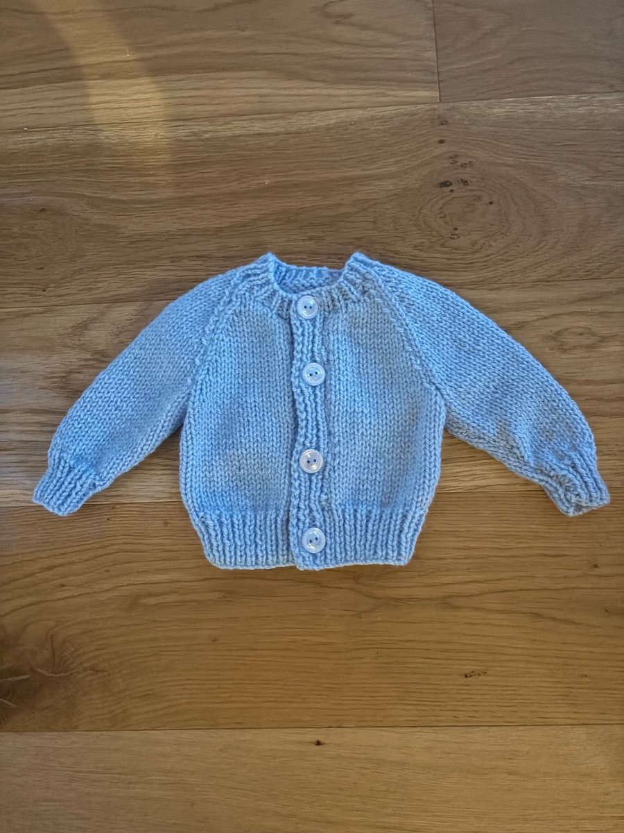 Baby crew neck cardigan 