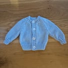 Baby crew neck cardigan 