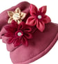 Winter Fleece Vintage Style Ladies Cloche Hat - Image 2