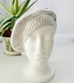 Beret Hat Pink Silver Two-tone - Image 4