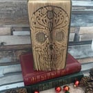 Day of the Dead Skull Book Art - Halloween