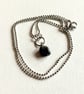 Beach Pebble Pendant-Raven Black - Image 2