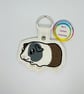Guineapig embroidered Keyring  - Image 1