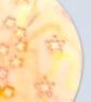 Peach Sunset Star Jewellery Box 8 cm Round Keepsake Pot - Image 10