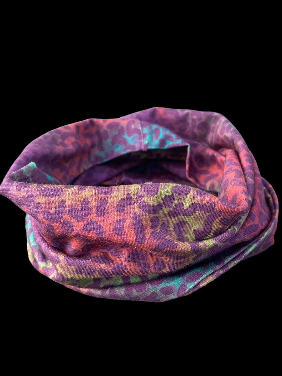 Multicoloured Animal print Cotton Neck Warmer (Kids and S, M & L Adult sizes)
