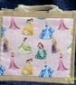Small Jute Bag with Fabric Pocket - Image 1
