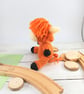 Crochet Highland Cow Plush Toy: Handmade Acrylic Softie - Image 4