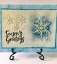 Snowflake Christmas Card - Image 1